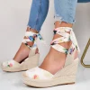 Amalie - Espadrillas Con Zeppa-