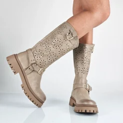 Amber - Stivali Bikers Donna
