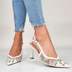 Arianna - Decollette Slingback Microrete
