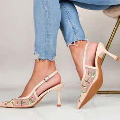 Arianna - Decollette Slingback Microrete