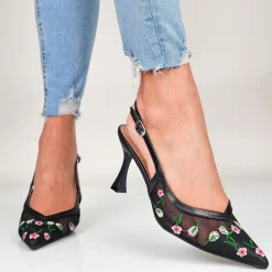 Arianna - Decollette Slingback Microrete