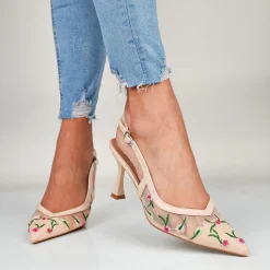 Arianna - Decollette Slingback Microrete