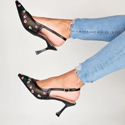 Arianna - Decollette Slingback Microrete