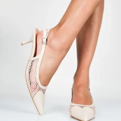 Candice - Decollette Slingback Rete