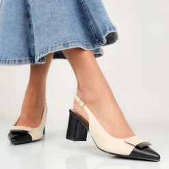 Caroline - Decollette Slingback