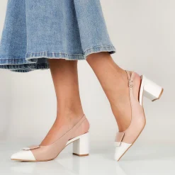Caroline - Decollette Slingback