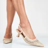 Cristina - Decollette Slingback