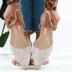 Giulia - Ballerine Slingback Trasparenti