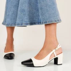 Helene - Decollette Slingback