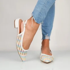 Jhanela - Ballerine Slingback Intreccio