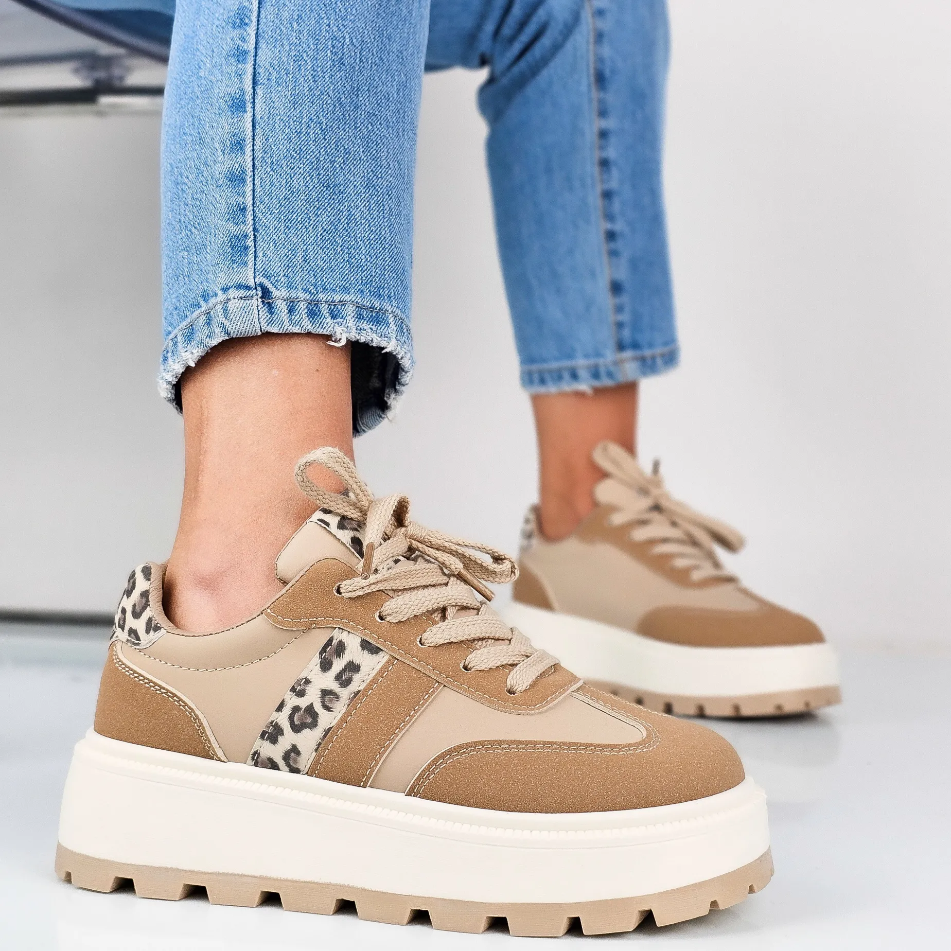 Larkin - Sneakers Donna Platform