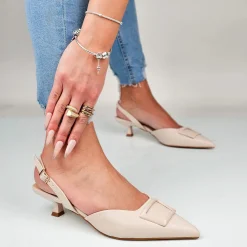 Lucia - Decollette Slingback