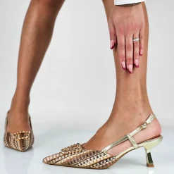 Lyudmilla - Decollette Slingback