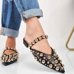 Marcelline - Ballerine Sabot Con Borchie