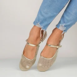Norma - Ballerine Slingback Rete
