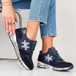 Seraphine - Sneakers Donna Vera Pelle Made In Italy