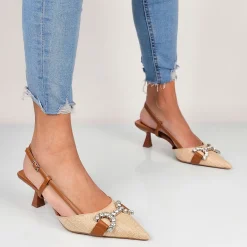 Svetlana - Decollette Slingback